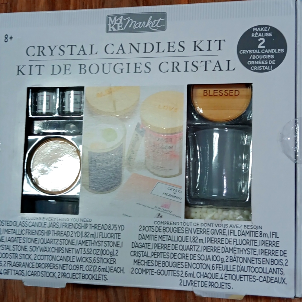 Crystal candle kit